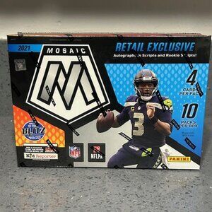 2021 Panini Mosaic NFL Football Mega Box Factory Sealed BRAND NEW